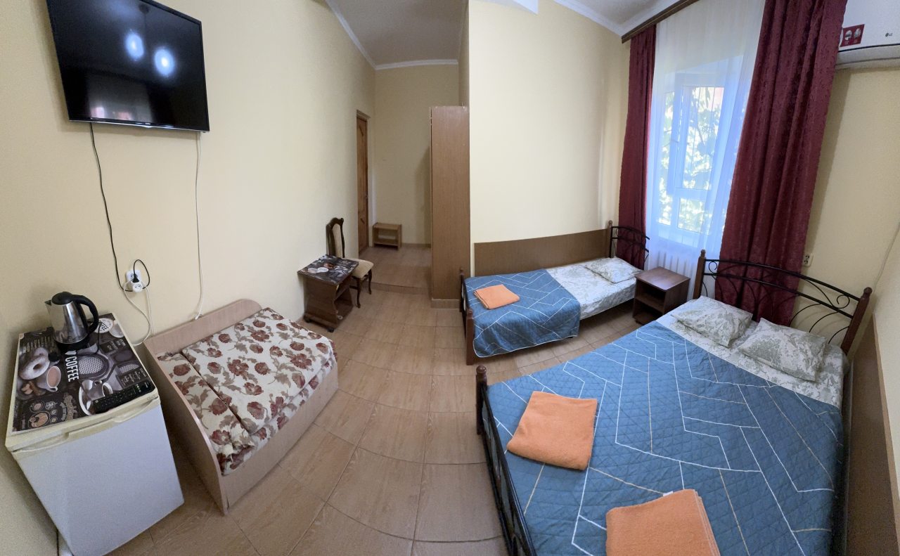 Четырехместный (Стандарт (№1-4)), Гостевой дом Солнце & Море