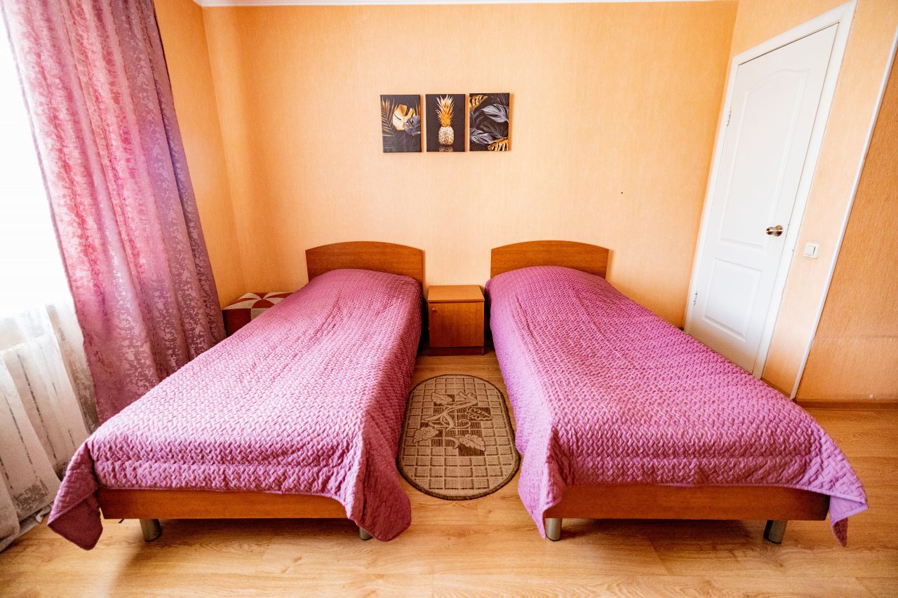 Двухместный (Двухместный стандартный номер с двумя раздельными кроватями), Отель На Вайнера