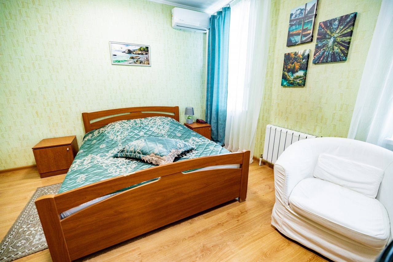 Двухместный (Двухместный стандартный номер с одной двухспальной кроватью), Отель На Вайнера