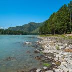 Песчаный пляж, Отель Altay Bereg