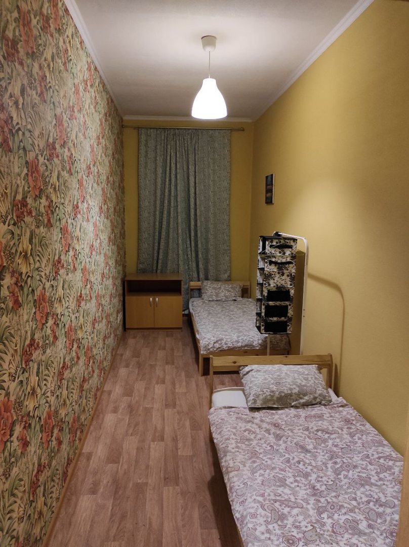 Двухместный (Двухместный номер с 2 односпальными кроватями и общей ванной комнатой) гостевого дома Viktorio, Санкт-Петербург