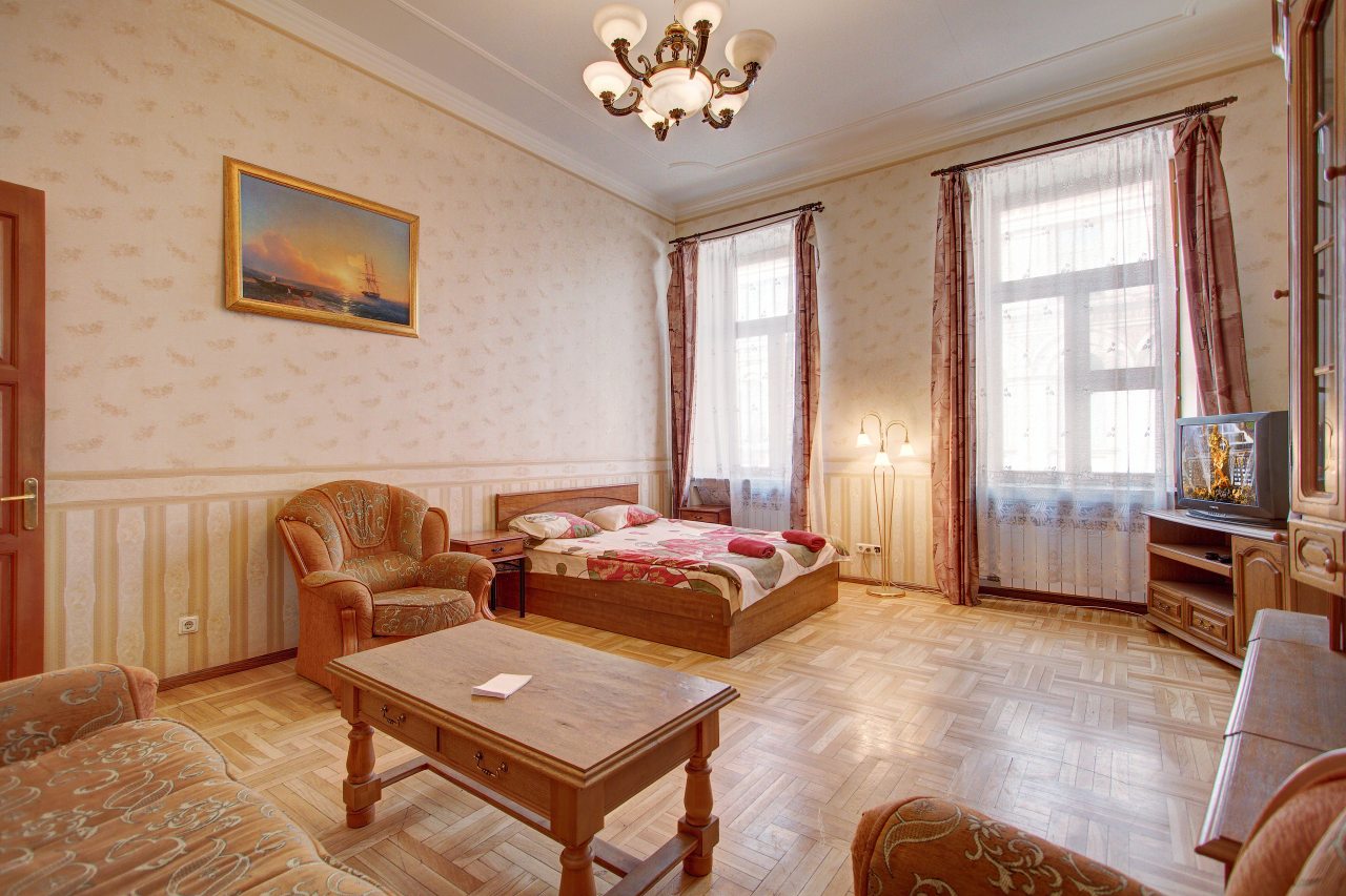 Апартаменты (Апартаменты с двумя спальнями на Караванной улице 24/26), STN Апартаменты на Невском 60