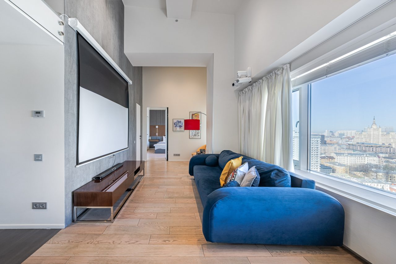 Апартаменты (SmartHost Арбат Hi-Tec двухуровневые для 6-х), VIP Апартаменты на Н.Арбате - 26 этаж