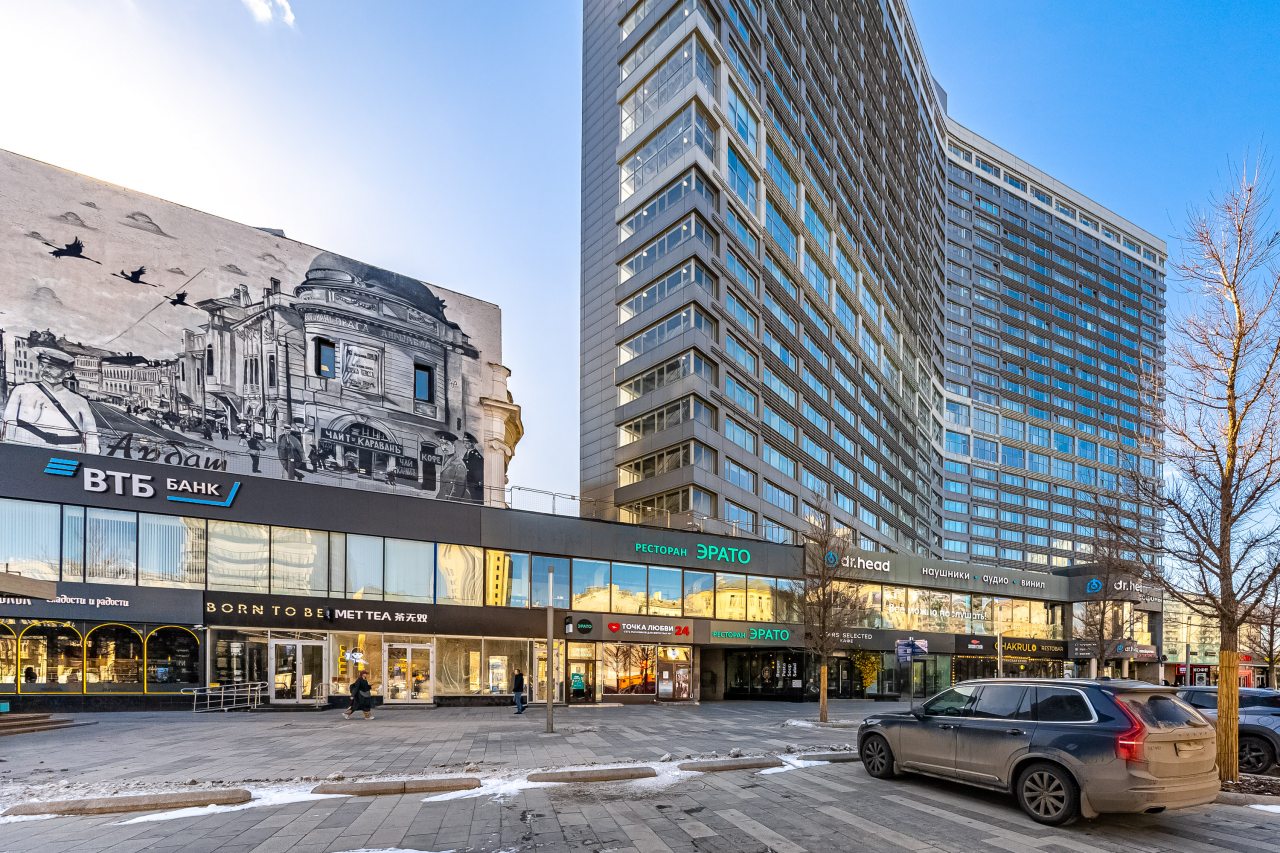 Апартаменты (SmartHost Арбат Hi-Tec двухуровневые для 6-х), VIP Апартаменты на Н.Арбате - 26 этаж