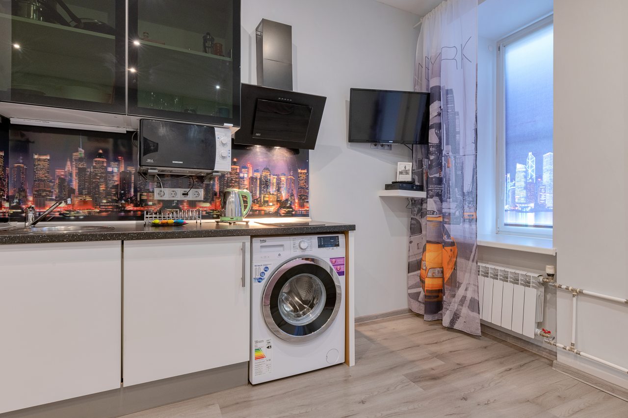 Мини-кухня, Апартаменты RentalSPb 3 studios Sovetskaya