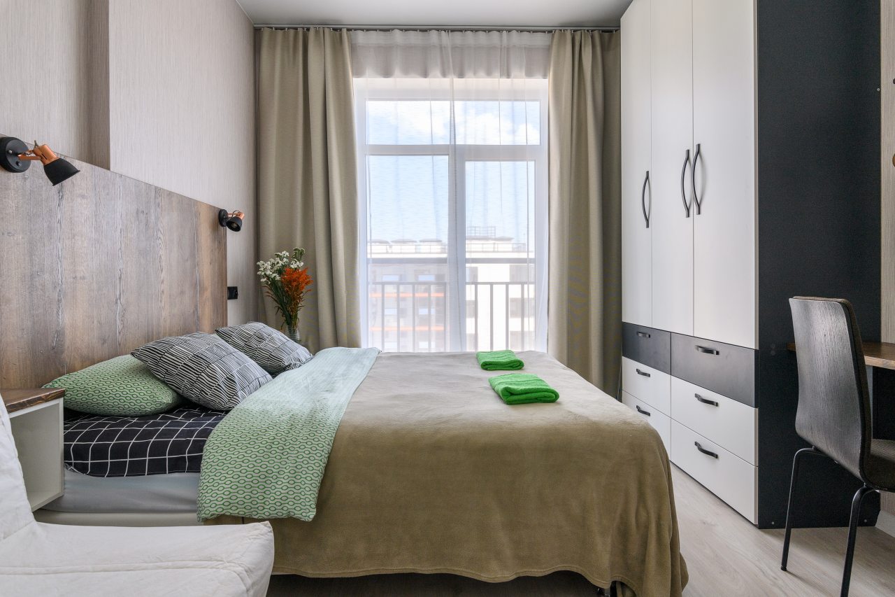 Студио (Black&White), Апартаменты RentalSPb Salut apartments