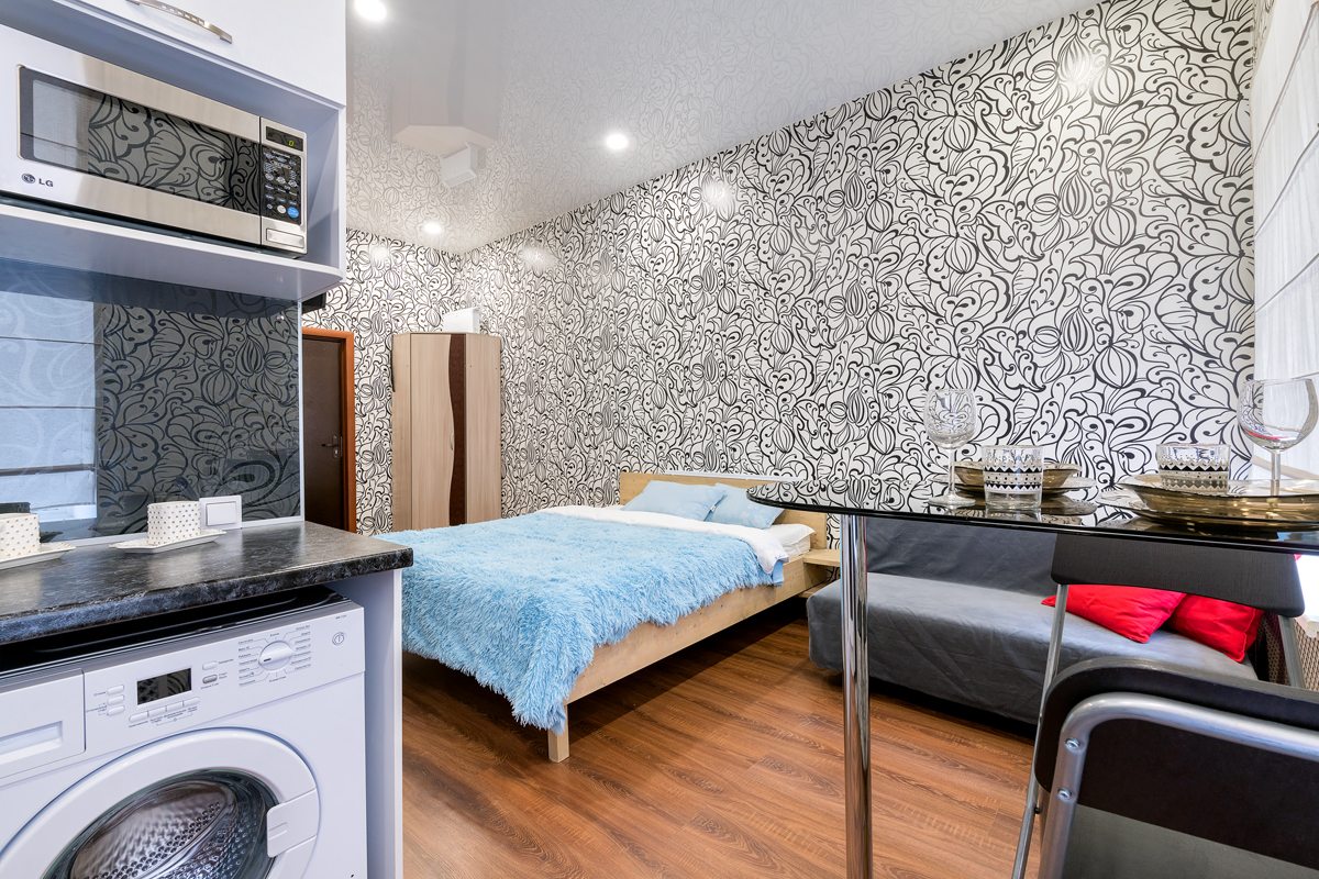 Студио (Blc1), Апартаменты RentalSPb 3 Studio at Goncharnaya