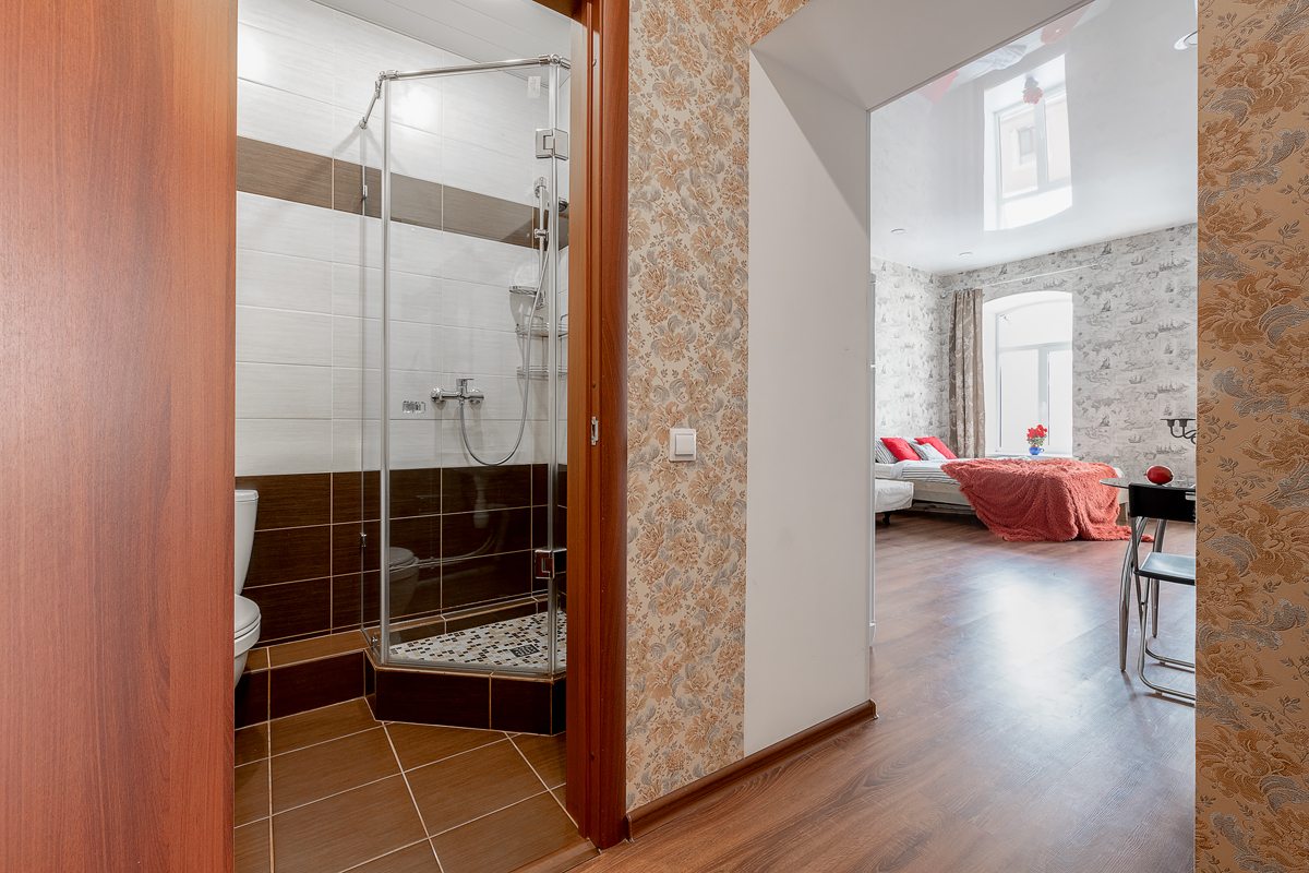 Студио (Wht3), Апартаменты RentalSPb 3 Studio at Goncharnaya