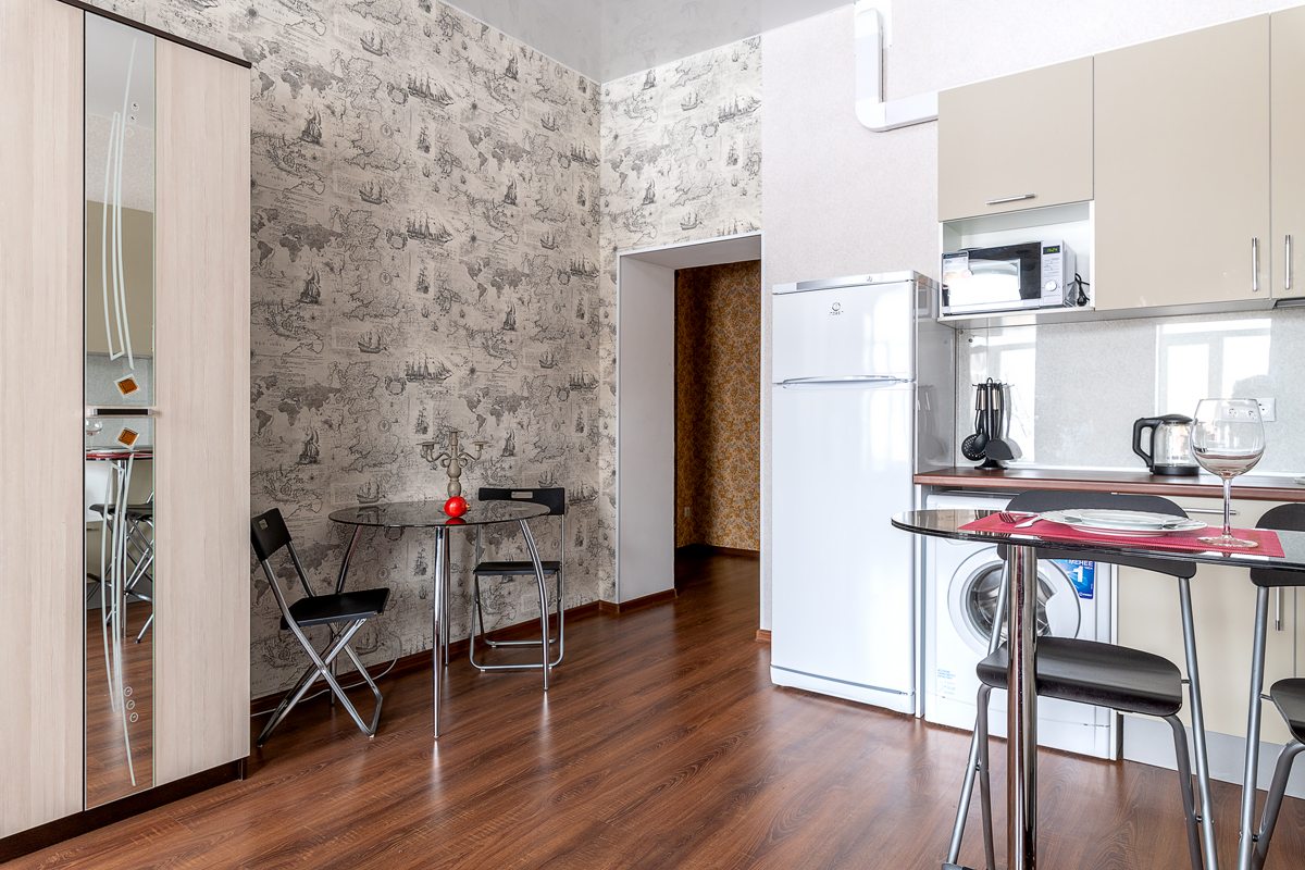 Студио (Wht3), Апартаменты RentalSPb 3 Studio at Goncharnaya