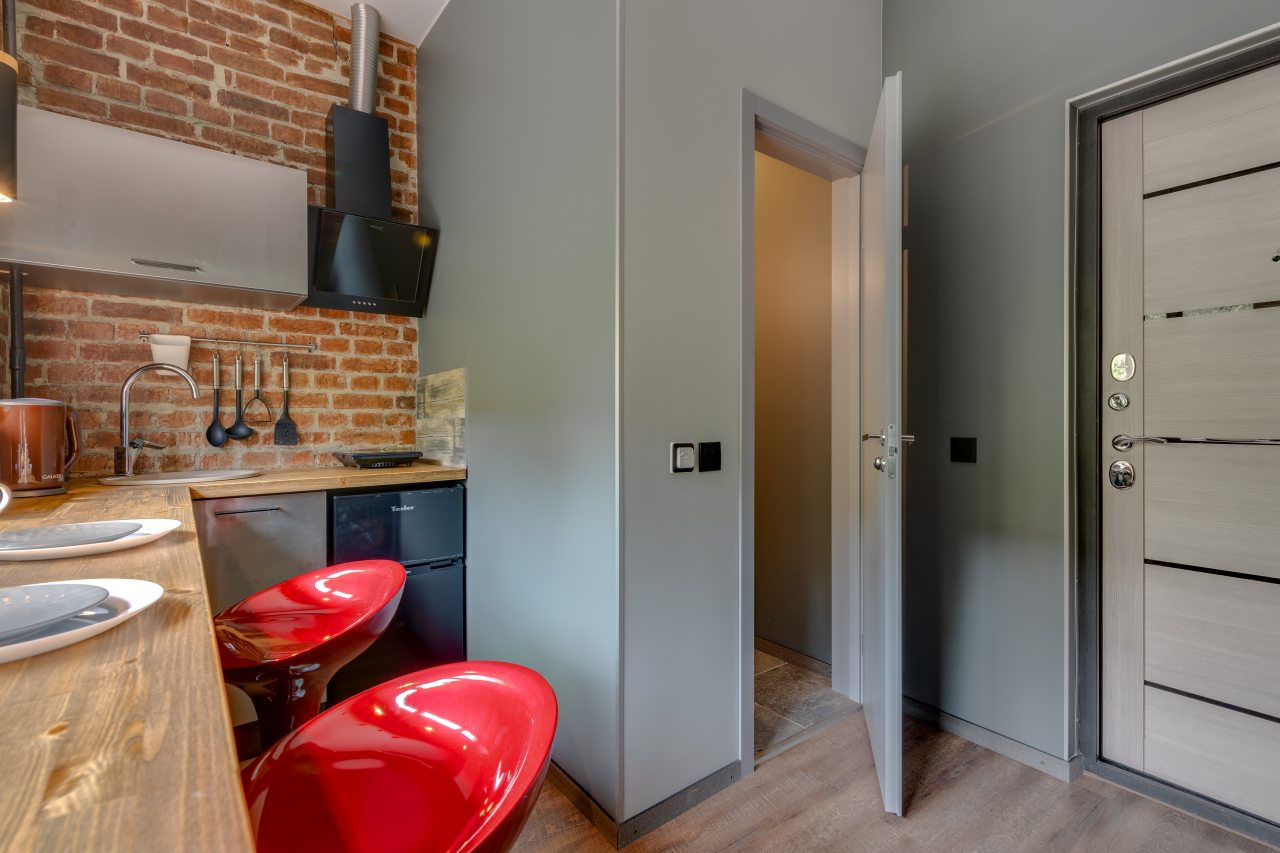 Студио (Двухместный Комфорт), Апартаменты RentalSPb на набережной Макарова