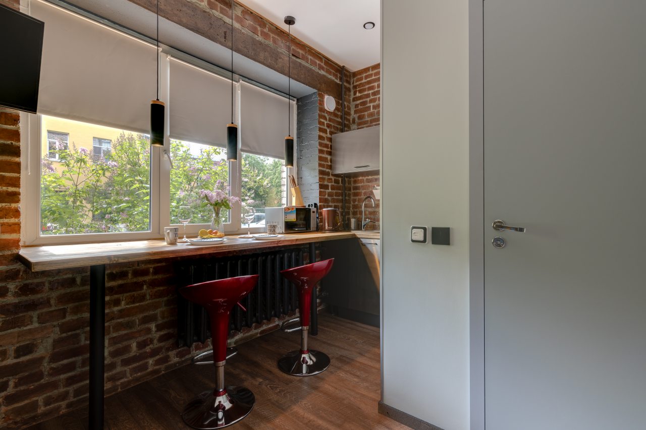 Студио (Двухместный Комфорт), Апартаменты RentalSPb на набережной Макарова