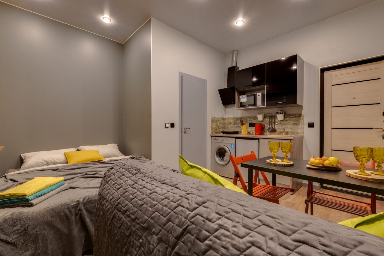 Семейный (Студия), Апартаменты RentalSPb на набережной Макарова