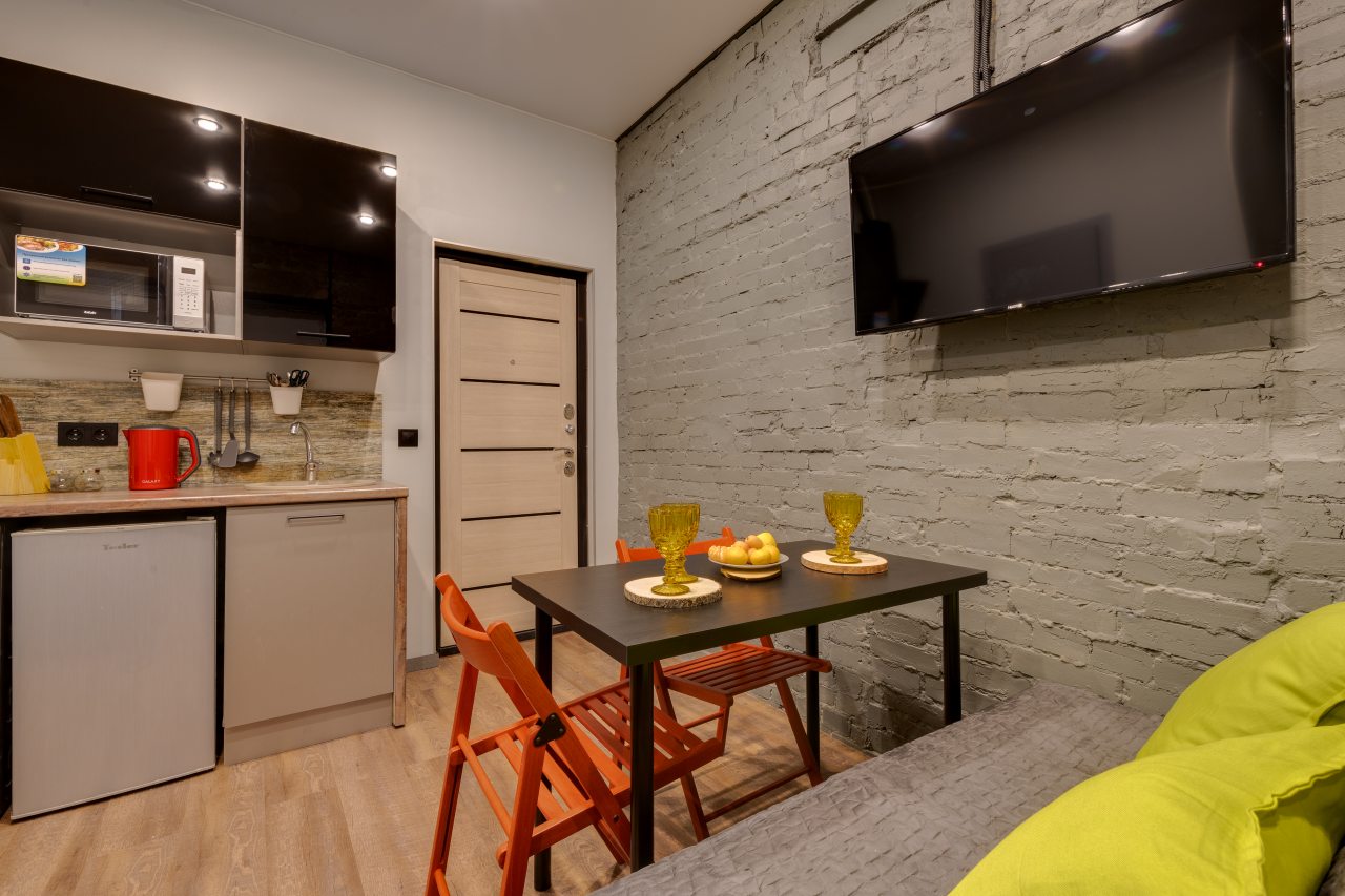 Семейный (Студия), Апартаменты RentalSPb на набережной Макарова