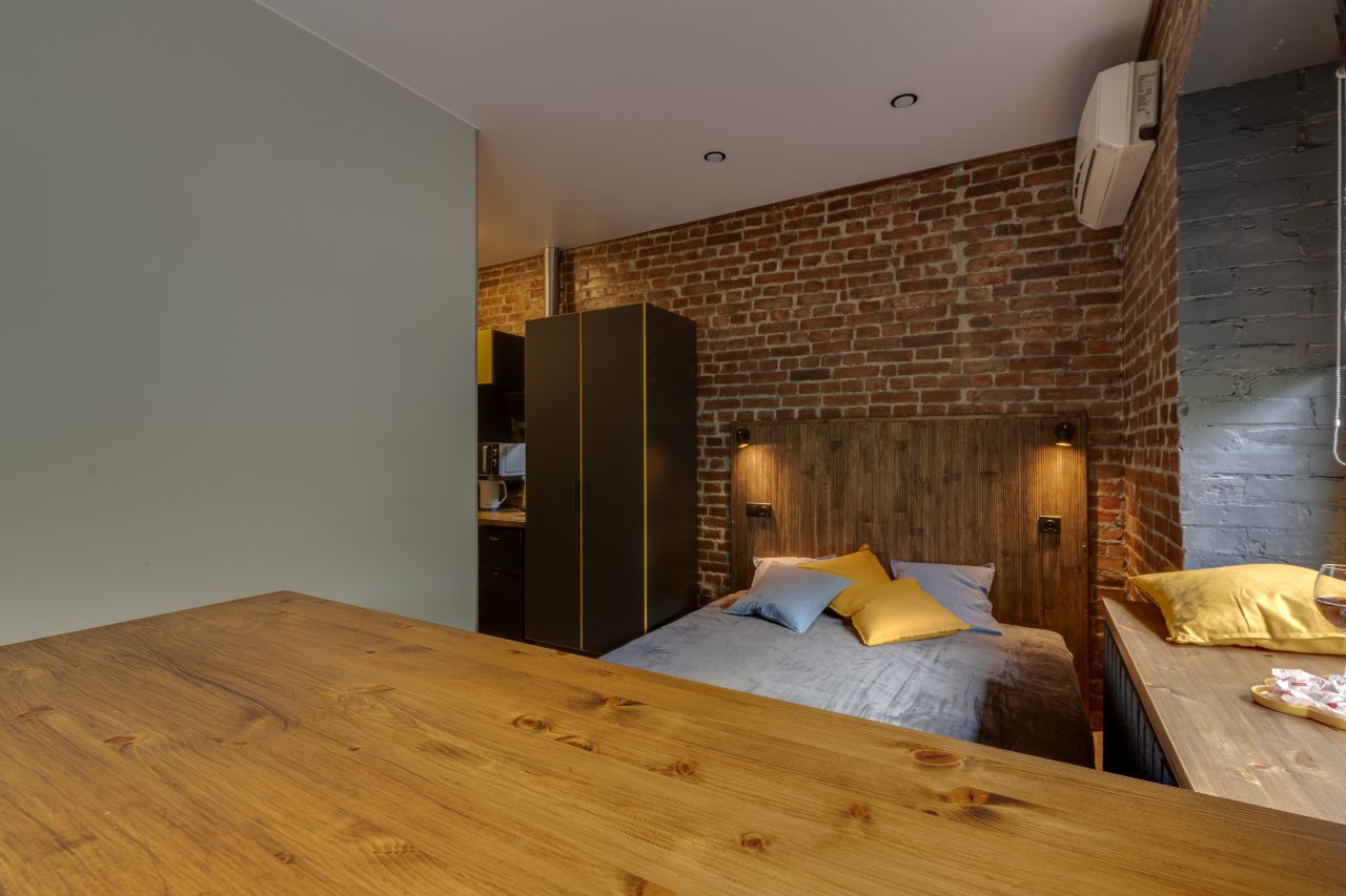 De Luxe (С барной стойкой), Апартаменты RentalSPb на набережной Макарова