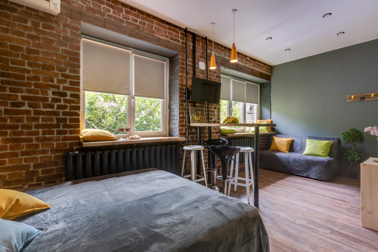 De Luxe (С барной стойкой), Апартаменты RentalSPb на набережной Макарова