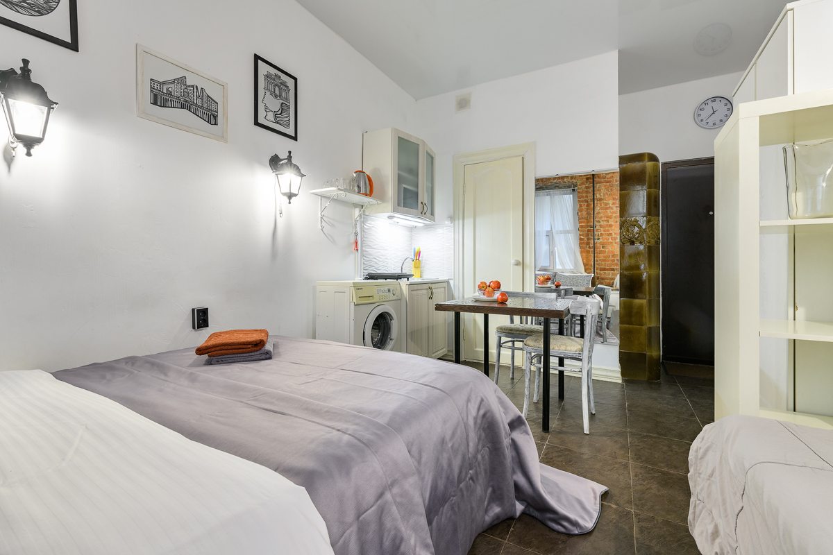 Студио (ISP4), Апартаменты RentalSPb 5 studios on Nevsky 172