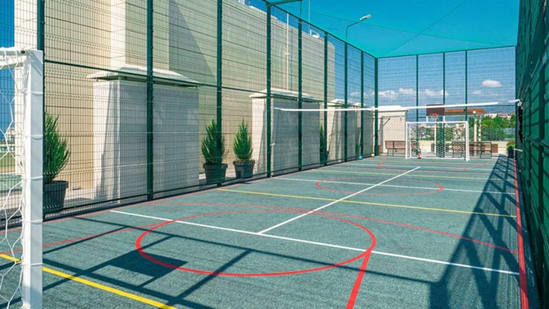 Волейбольная площадка, Апартаменты Новая Модерн-Студия в Элитном районе города Сочи
