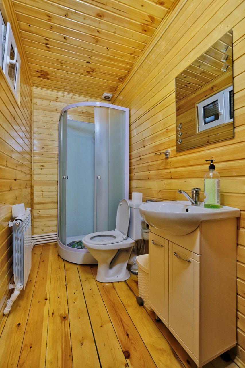 Шале (С 6 спальнями на 15 человек с видом на горы), База отдыха Архыз Сити Софийская поляна