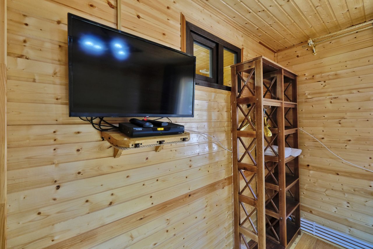 Шале (С 6 спальнями на 15 человек с видом на горы), База отдыха Архыз Сити Софийская поляна