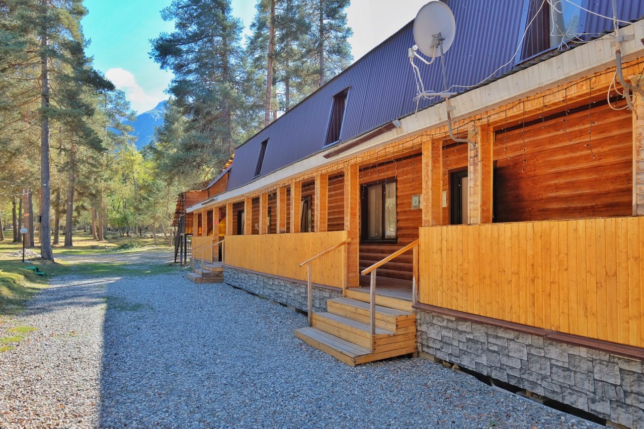 Шале (С 6 спальнями на 15 человек с видом на горы), База отдыха Архыз Сити Софийская поляна