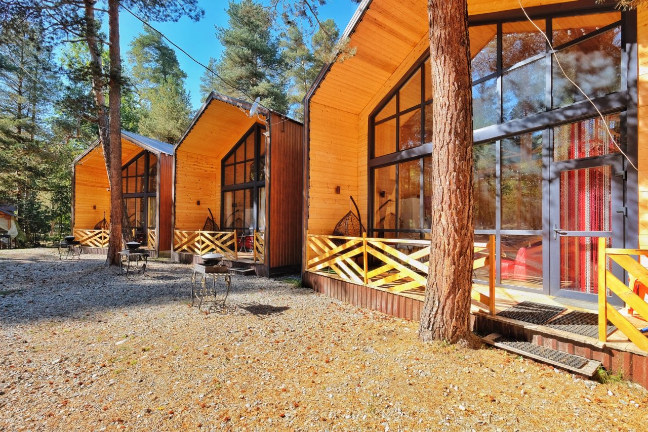 Шале (С 6 спальнями на 15 человек с видом на горы), База отдыха Архыз Сити Софийская поляна