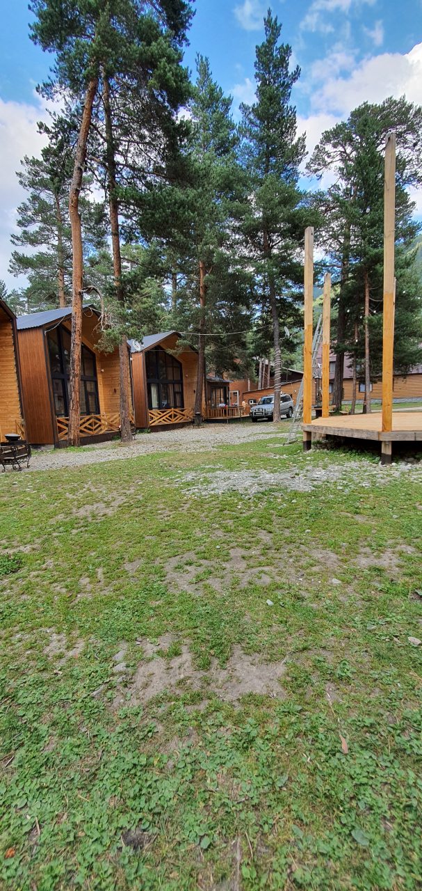 Шале (С 6 спальнями на 15 человек с видом на горы), База отдыха Архыз Сити Софийская поляна