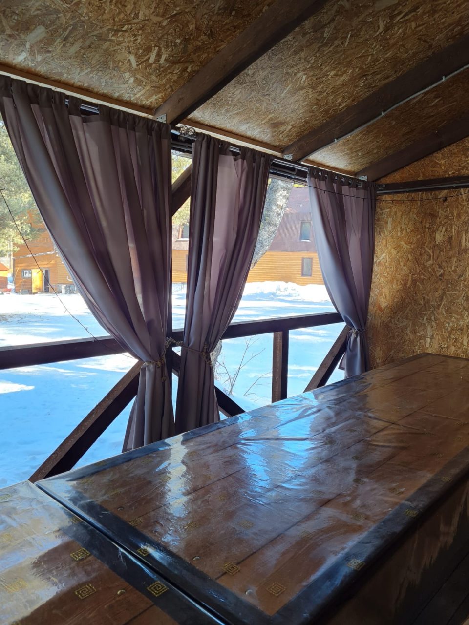 Беседки для вилл, База отдыха Архыз Сити Софийская поляна