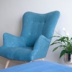 кресло - синяя студия