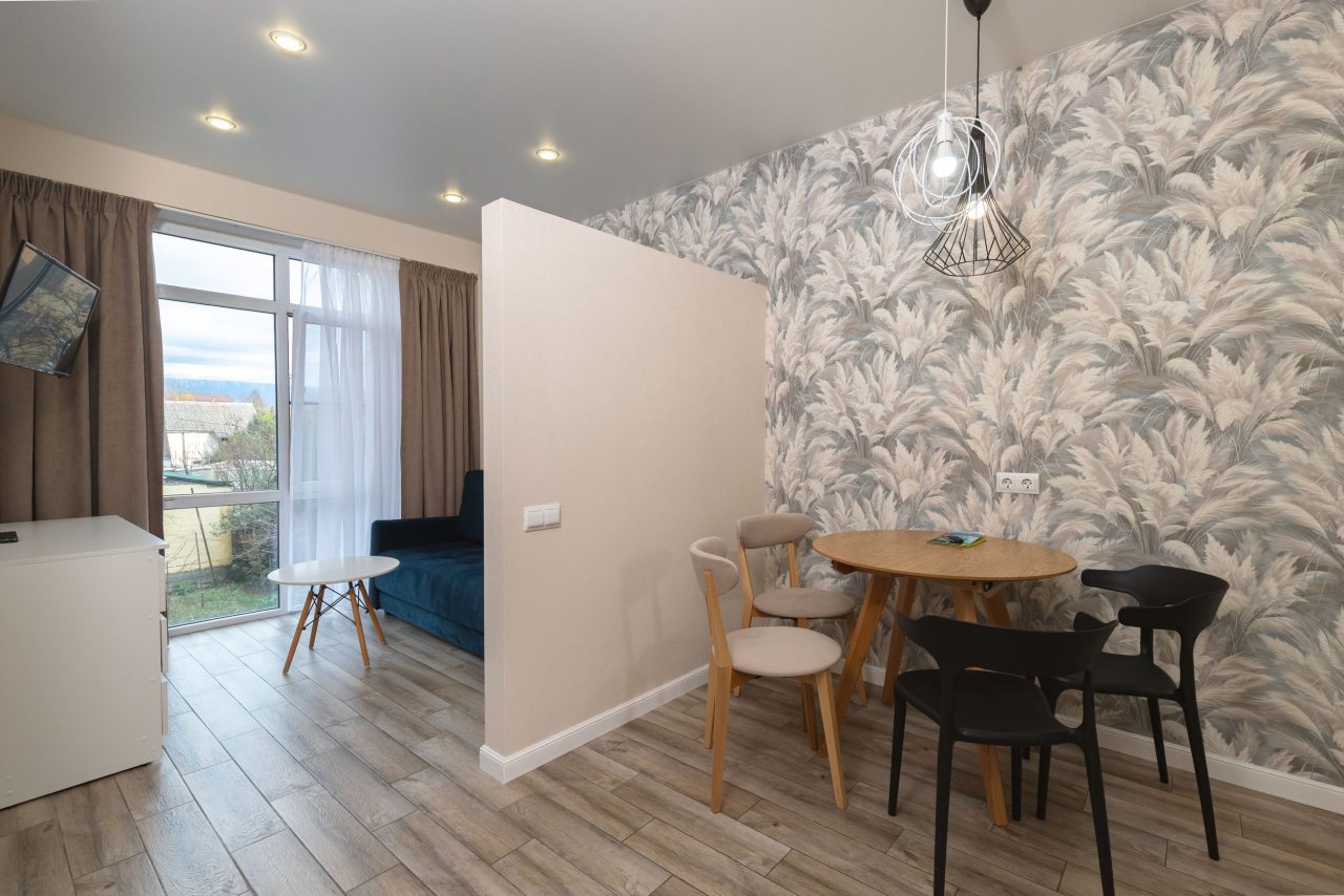 Квартира (Адлер, район Олимпийского парка, ул. Цветочная ул., 30 (137)), Море Апартаментов на Цветочной 30