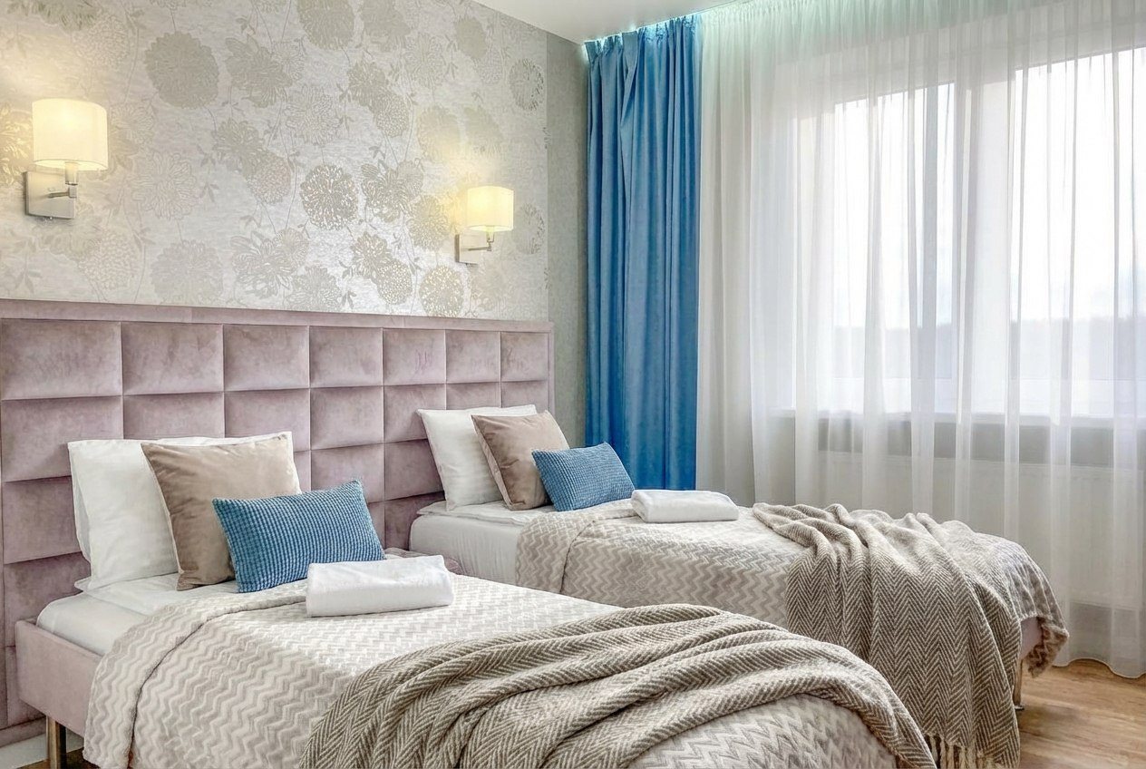 Апартаменты (Sunny Svetlogorsk 7), Апартаменты Sunny Svetlogorsk 7 с двумя спальнями