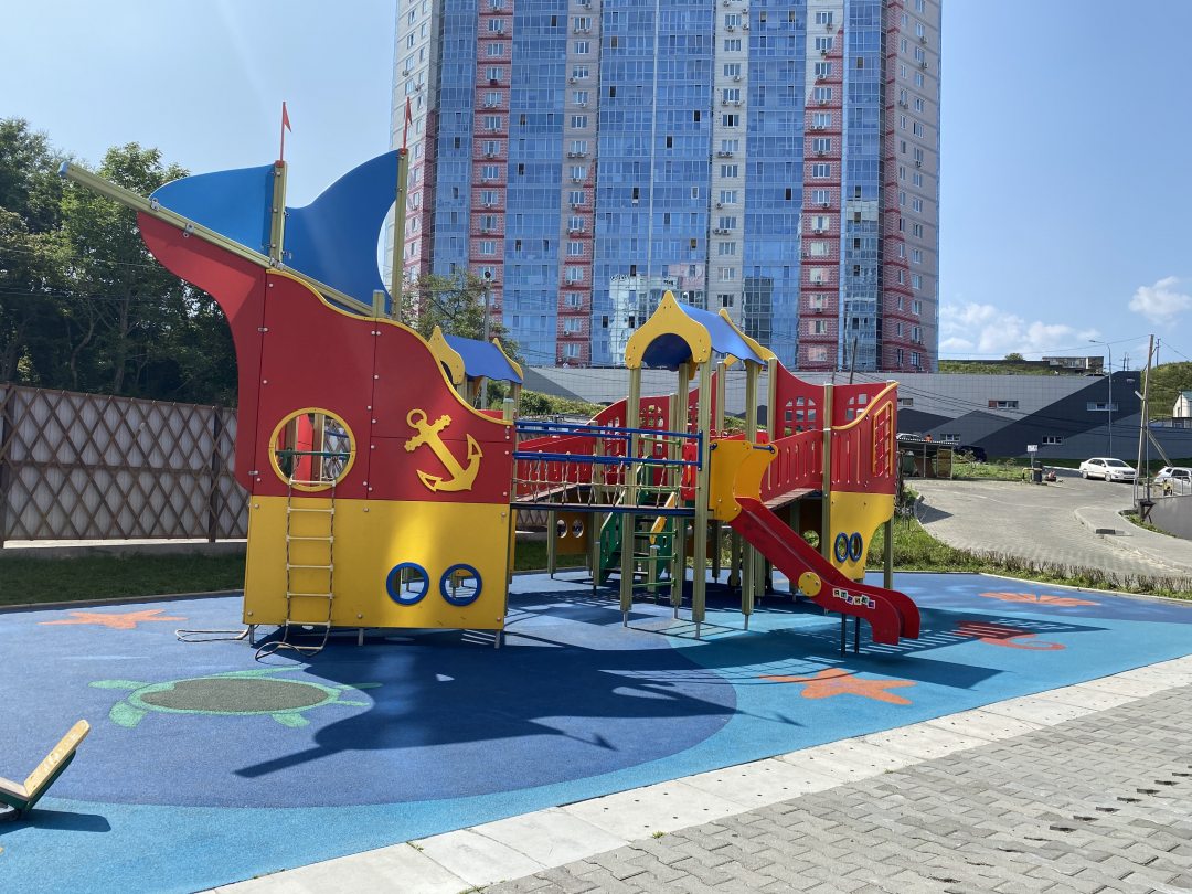 Детская площадка, Хостел Хостелы Рус - Владивосток