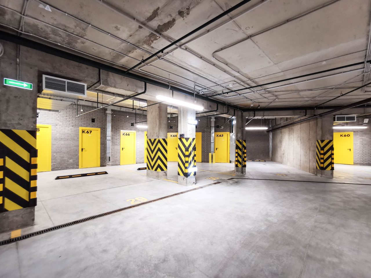 Подземная парковка, Уникальные дизайнерские апартаменты Apartico