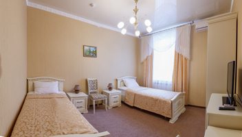 Двухместный (Стандарт с 2 отдельными кроватями) гостиницы Невский, Буденновск