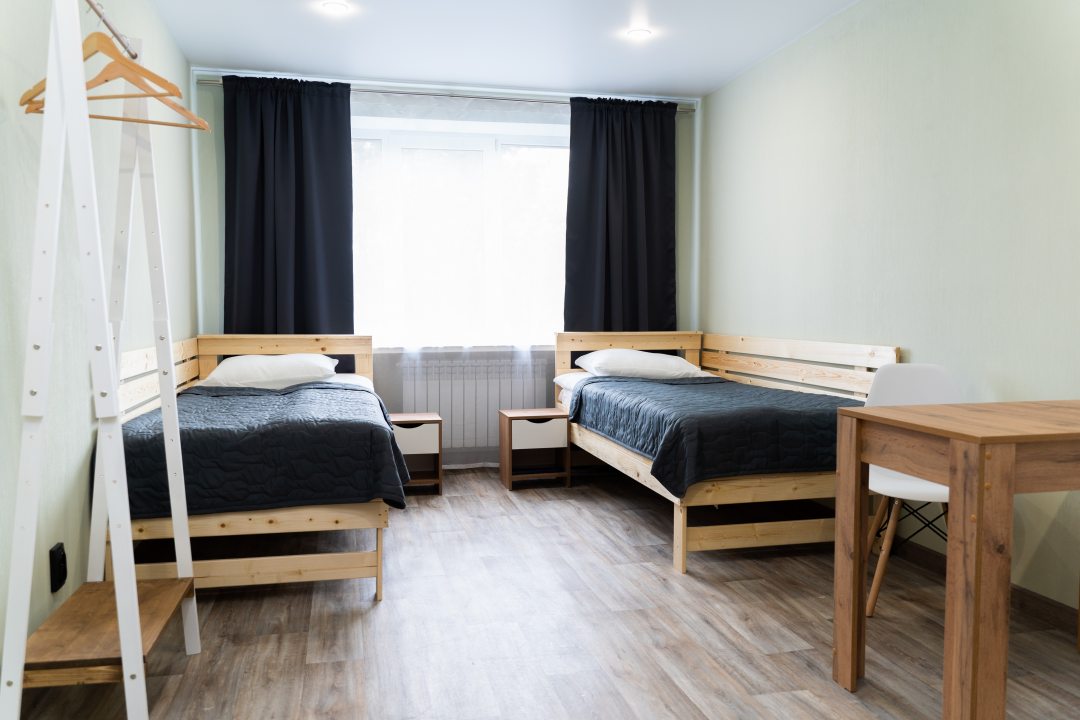 Двухместный (Двухместный с раздельными кроватями с удобствами на этаже) гостиницы Уют, Петрозаводск