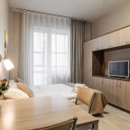 De Luxe (Апартамент с лоджией и кухней), Отель Луна Пулково