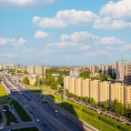 Апартаменты (Пятиместный номер с кухней, лоджией и собственной ванной комнатой), Отель Луна Пулково