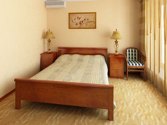 Одноместный (Стандарт С-2-спал. кр.) гостиницы Меридиан, Владивосток