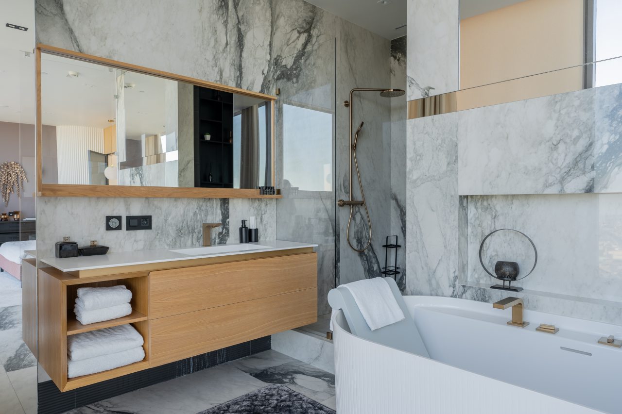 De Luxe (Угловой апартамент на 78 этаже с панорамным видом), Апартаменты New level city