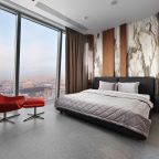 Люкс (Апартамент на 75 этаже с потрясающим видом), Апартаменты New level city