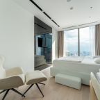 Полулюкс (Стильный и красивый апартамент на 73 этаже), Апартаменты New level city