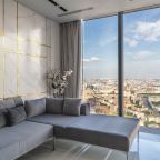 Полулюкс (Комфортный апартамент на 73 этаже с гардеробной), Апартаменты New level city