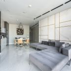 Полулюкс (Комфортный апартамент на 73 этаже с гардеробной), Апартаменты New level city