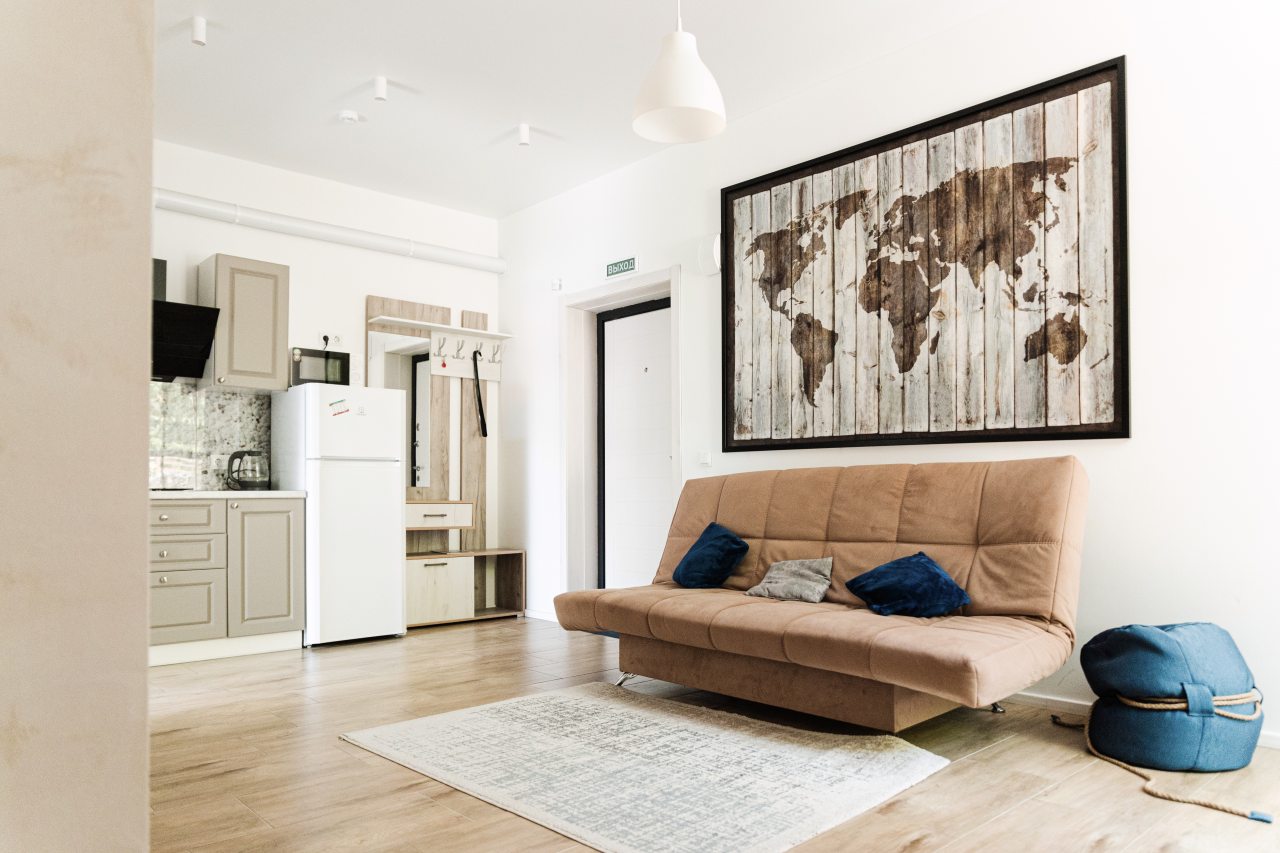 Апартаменты (С террасой), Гостевой дом Whale apart