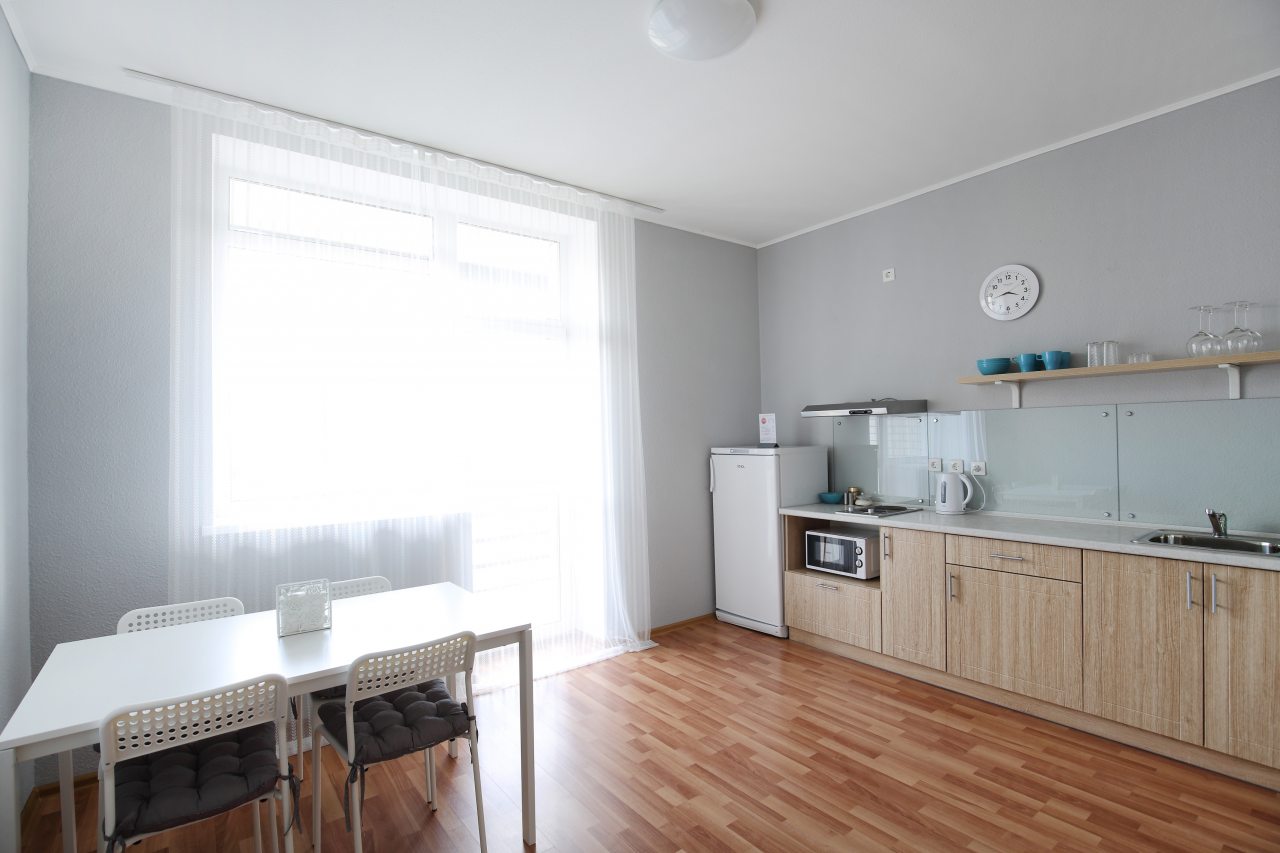 Квартира (Rooms-ekb. Комфортная квартира на 12 этаже у метро) апартамента ROOMS-EKB, Екатеринбург