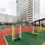 Большая закрытая детская площадка на 4м этаже здания, Апартаменты Zipapartments
