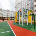 Большая закрытая детская площадка на 4м этаже здания, Апартаменты Zipapartments