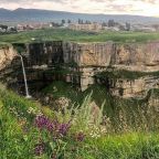 Панорамный вид, Гостиница У водопада Тобот