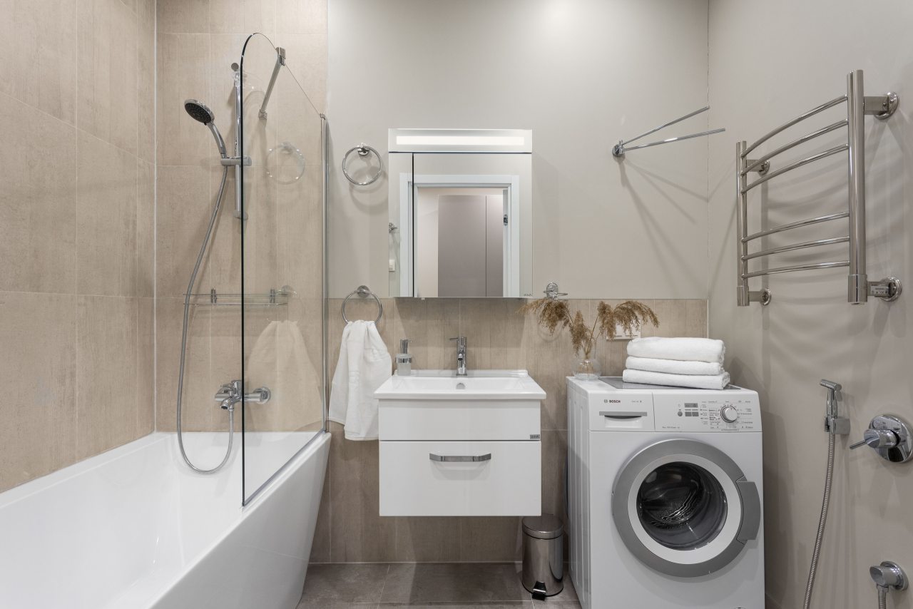 Апартаменты (Панорамные апартаменты с видом на Неву - 2 сп), Апарт-отель SV Loft Apartments