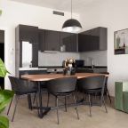 Апартаменты (Панорамные апартаменты с видом на Неву - 2 сп), Апарт-отель SV Loft Apartments