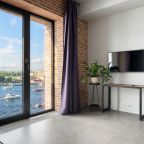 Апартаменты (Панорамные апартаменты с видом на Неву - 2 сп), Апарт-отель SV Loft Apartments